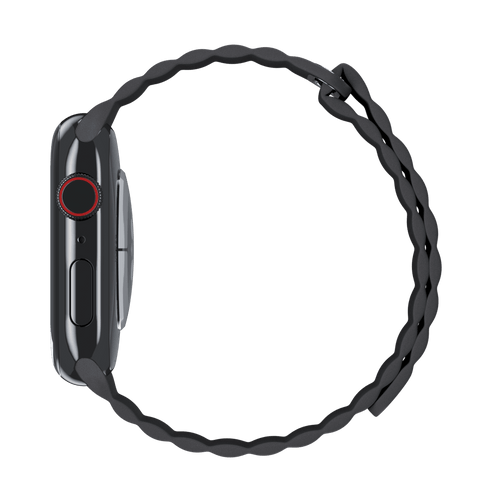 Storm Grey Leather Loop for Apple Watch