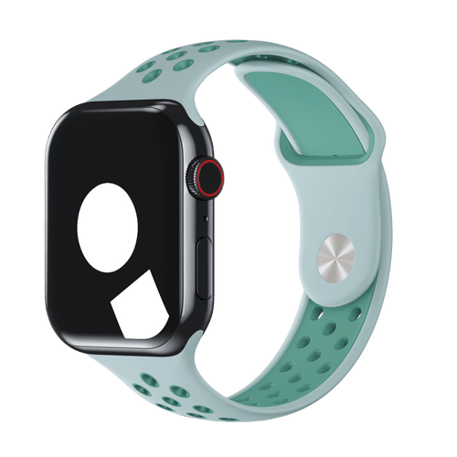 Teal Tint/Tropical Twist Sport Band Active for Apple Watch