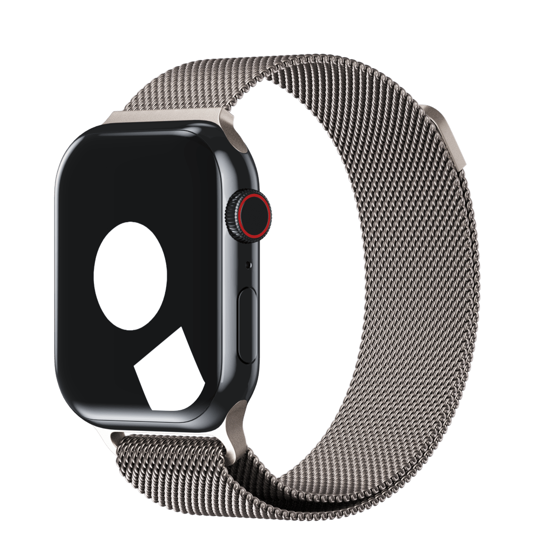 Titanium Milanese Loop Band For Apple Watch Istrap 9743