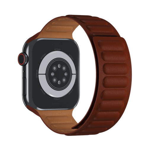 Umber Leather Link for Apple Watch iSTRAP