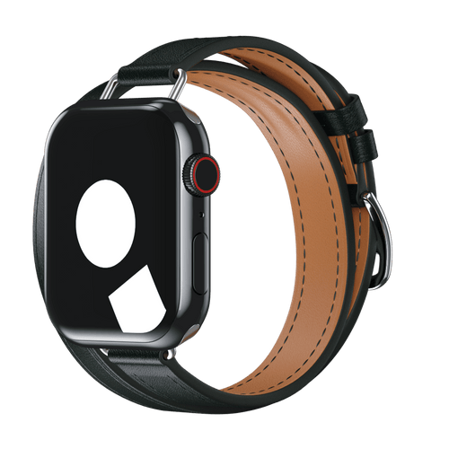 Vert Rousseau Attelage Double Tour for Apple Watch iSTRAP