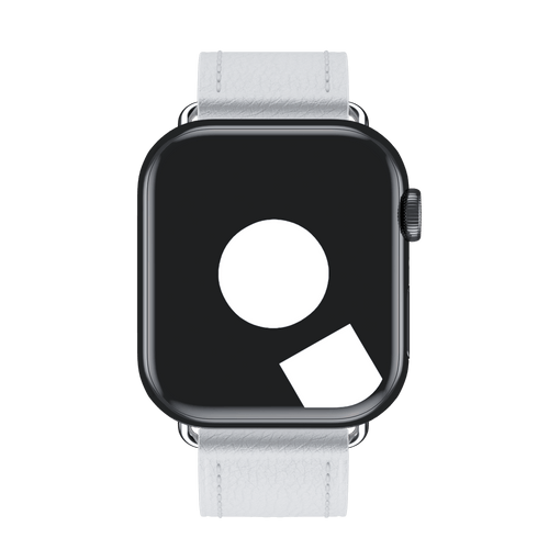 White Classic Buckle for Apple Watch iSTRAP