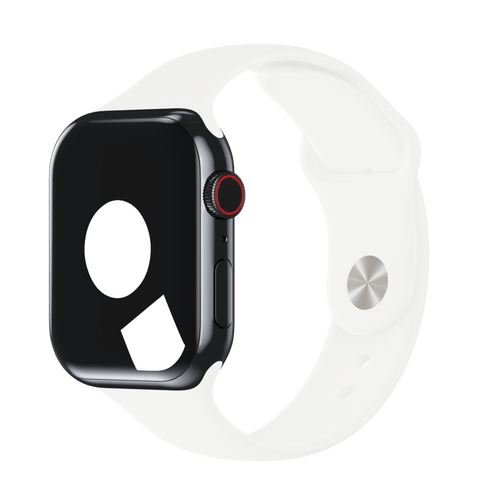 White Sport Band for Apple Watch