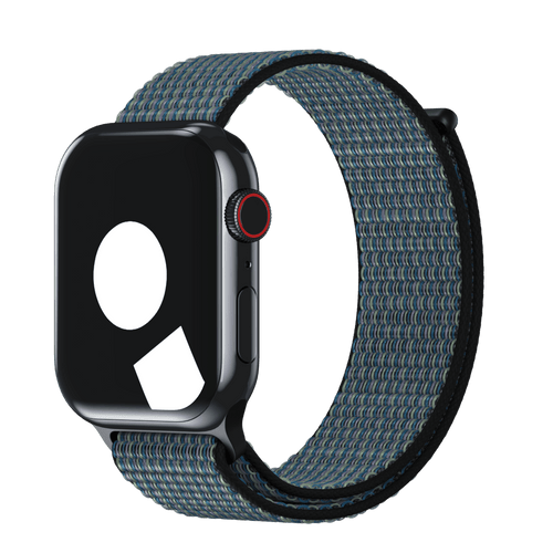 World Indigo/Lime Blast Sport Loop for Apple Watch