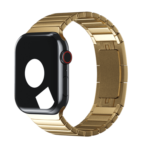 Yellow Gold Link Bracelet for Apple Watch iSTRAP