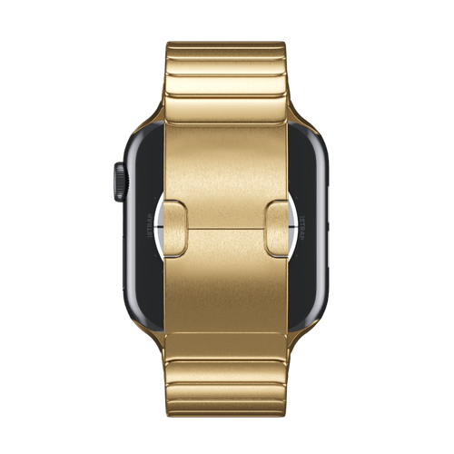 Yellow Gold Link Bracelet for Apple Watch iSTRAP