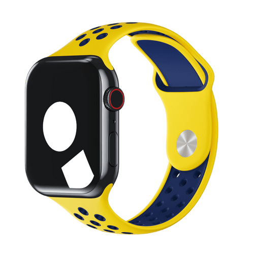 Yellow/Obsidian Sport Band Active for Apple Watch