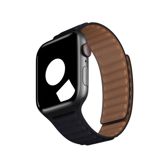 Ink Leather Link for Apple Watch