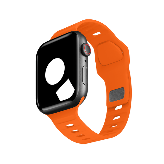 Orange Sport Band Groove for Apple Watch
