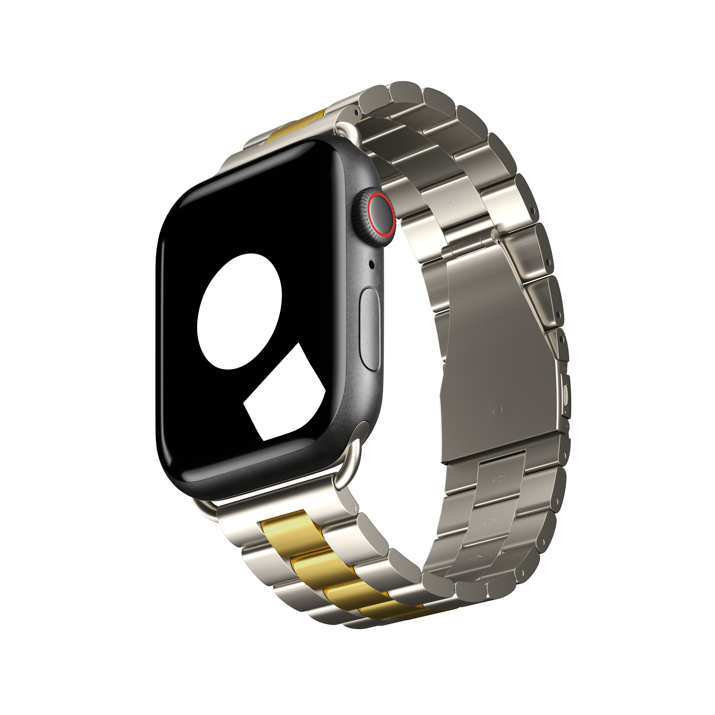 Apple Watch Band - 316L Link Bracelet (42mm) - Space Black Stainless S -  cell phones - by owner - electronics sale -...