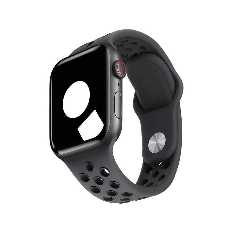 Anthracite/Black Sport Band Active for Apple Watch