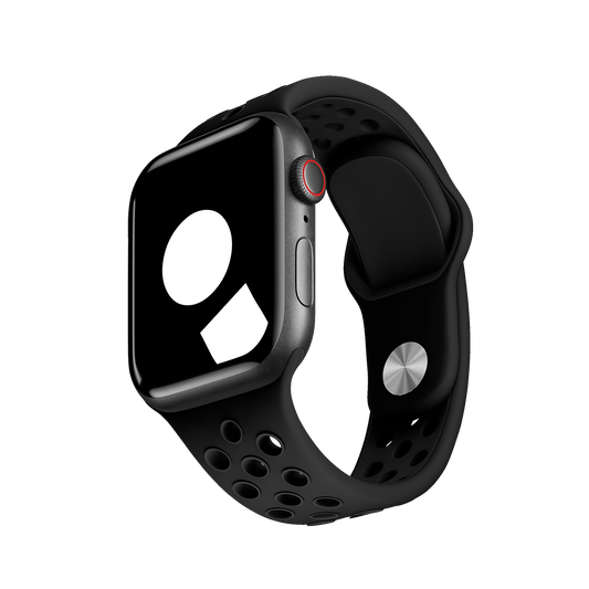 Black/Black Sport Band Active for Apple Watch