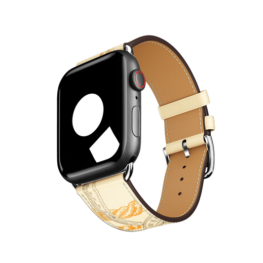 Blanc Allover Print Single Tour for Apple Watch