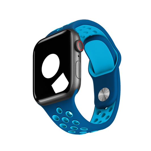 Blue Orbit/Gamma Blue Sport Band Active for Apple Watch