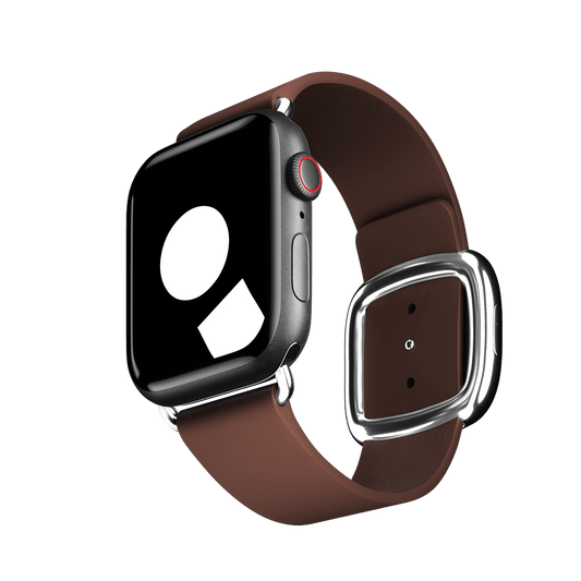 Brown Modern Buckle for Apple Watch