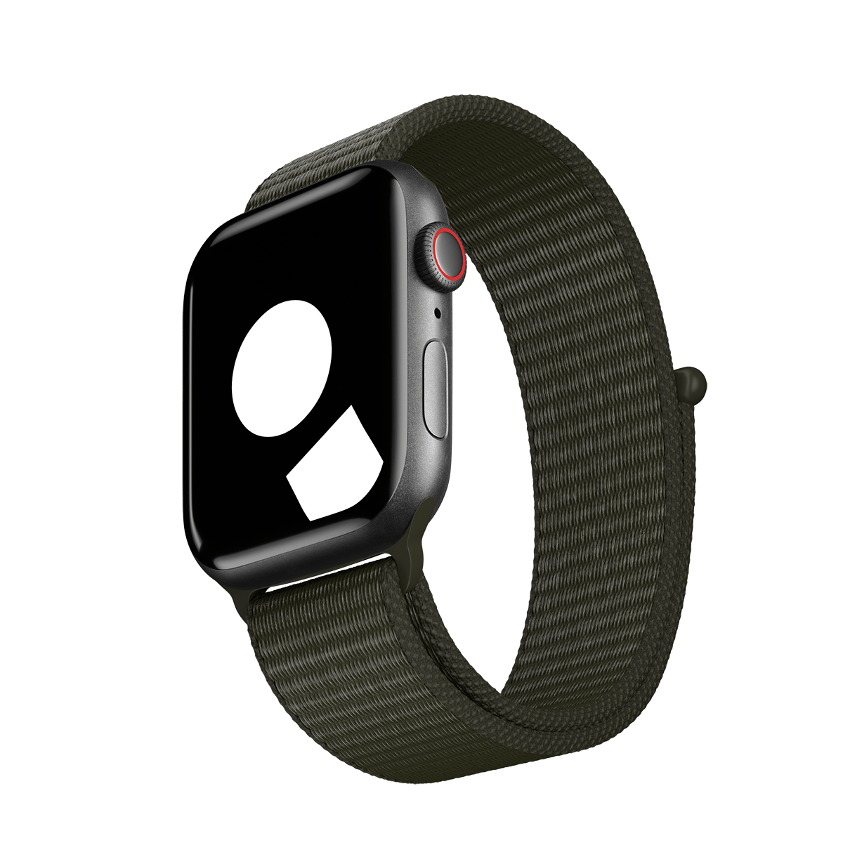 Cargo Khaki Sport Loop Active for Apple Watch