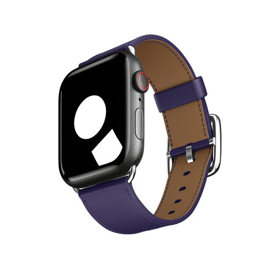 Dark Aubergine Contemporary Buckle for Apple Watch
