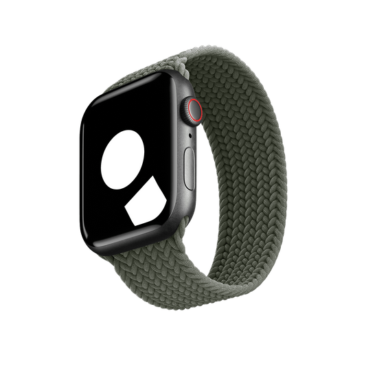 Inverness Green Braided Solo Loop for Apple Watch