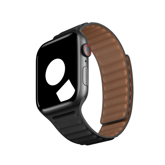 Midnight Leather Link for Apple Watch