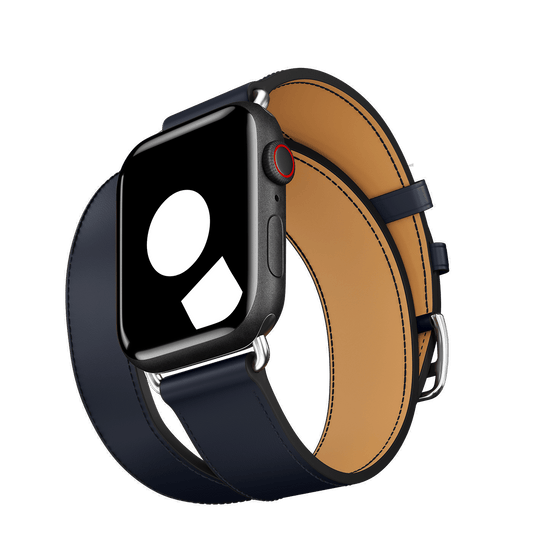 Navy Double Tour for Apple Watch