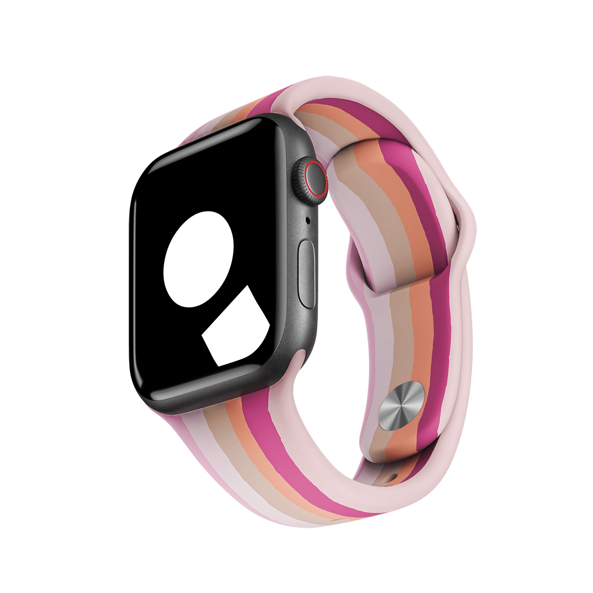 Pink Hero Sport Band For Apple Watch
