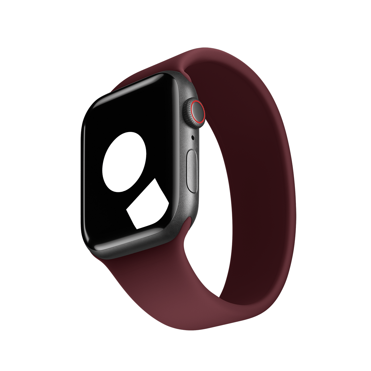 Plum Solo Loop for Apple Watch