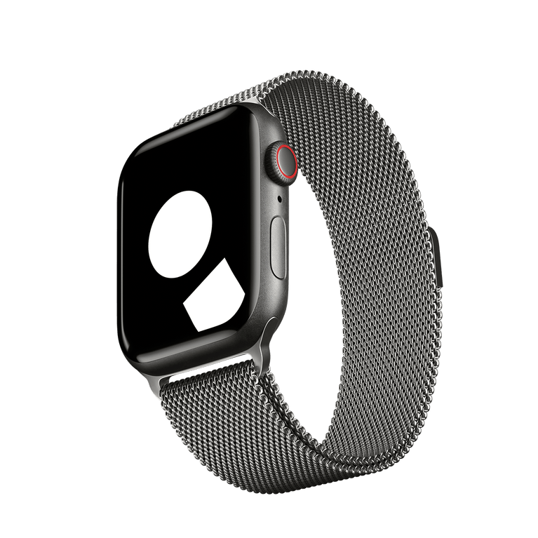 Silver Milanese Loop for Apple Watch