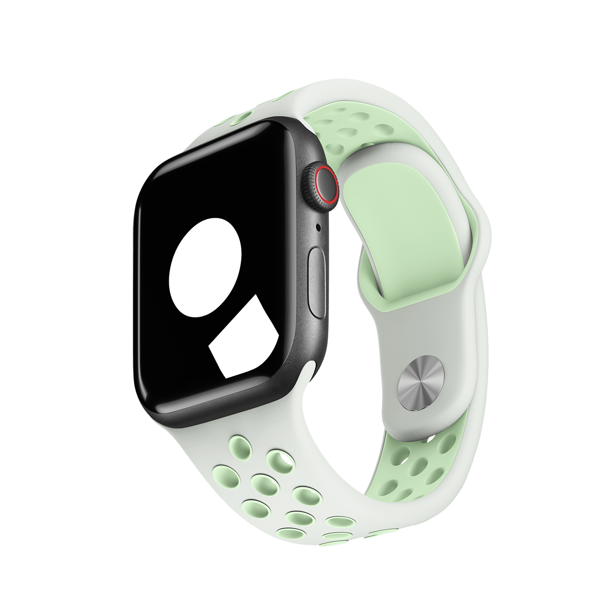 Spruce Aura/Vapour Green Sport Band Active for Apple Watch