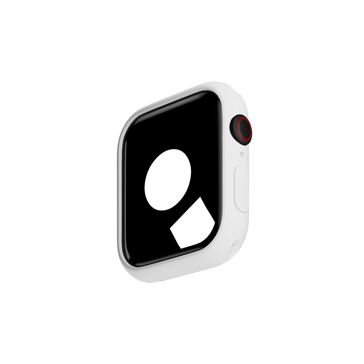 White Bumper Case for Apple Watch